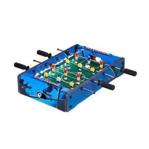 Relaxdays FOTBÁLEK Modrá Zelená LED obraz