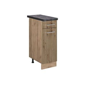 Vicco SPODNÍ SKŘÍŇKA KUCHYŇSKÉ LINKY R-Line Řemeslný dub 30 cm , PD Antracit obraz