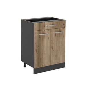 Vicco SPODNÍ SKŘÍŇKA KUCHYŇSKÉ LINKY R-Line Řemeslný dub 60 cm se zásuvkou, bez pracovní desky obraz