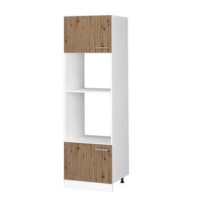 Vicco SKŘÍŇKA NA MIKROVLNNOU TROUBU R-Line Řemeslný dub 60 cm obraz