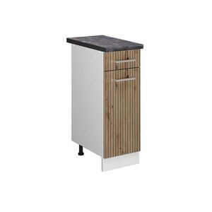 Vicco SPODNÍ SKŘÍŇKA KUCHYŇSKÉ LINKY R-Line Řemeslný dub 30 cm , PD Antracit obraz