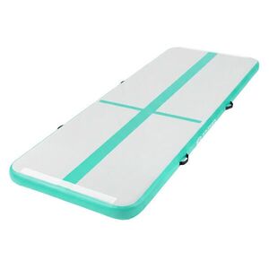ECD-Germany NAFUKOVACÍ gymnastická podložka Airtrack 300x100x10 cm mintově zelená obraz