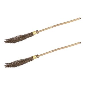 Relaxdays KOŠTĚ Přírodní 2-ks-Set bambus proutí 97 cm obraz