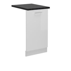 Vicco PŘEDNÍ PANEL R-Line Bílá vysoký lesk 45 cm , PD Antracit obraz