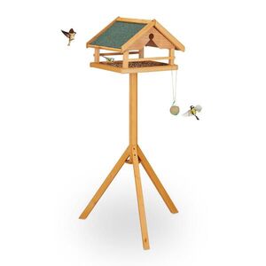 Relaxdays KRMÍTKO Přírodní Zelené se stojanem 120 cm obraz