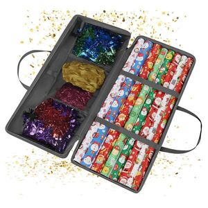 Relaxdays TAŠKA Šedá na balicí papír obraz