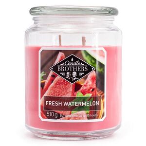 VONNÁ SVÍČKA Vícebarevná Fresh Watermelon ve skle 100 h obraz