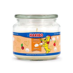 SVÍČKA Barevná vonná sklo 300 g Vanilla Waffle Cream obraz
