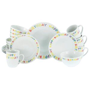 Creatable KOMBINOVANÁ SOUPRAVA Happy Birthday 20dílné obraz