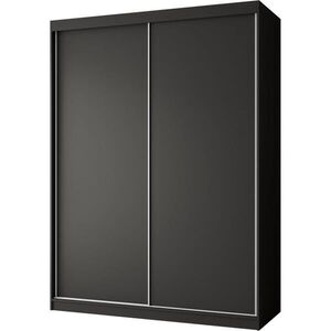Beautysofa SKŘÍŇ s posuvnými dveřmi Mario 150/216/61 černá obraz