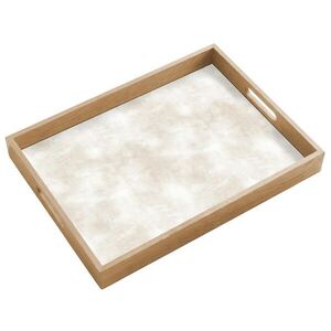 OnlyWow SERVÍROVACÍ PODNOS Jemné - Textura - Béžová 50x35 cm obraz