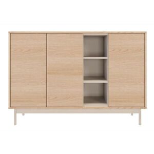 Selsey KOMODA Layen Dekor dub / Kašmírově šedá 138 cm obraz
