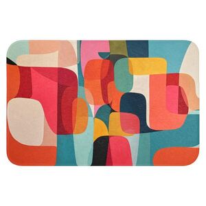 OnlyWow WC PŘEDLOŽKA Tvary - barevné - abstraktní - letadla 60x40 cm obraz