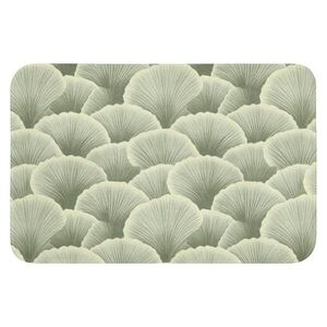 OnlyWow KOUPELNOVÁ PŘEDLOŽKA Vějíř - list - zelený 60x40 cm obraz
