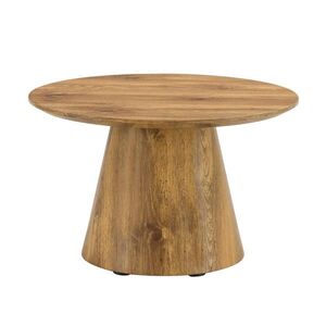 OKWISH KONFERENČNÍ stolek 60/60/35 cm hnědý z MDF s dekorem dřeva obraz