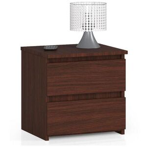 RAUMHIRSCH FURNITURE NOČNÍ STOLEK Tmavě hnědý 40/40/35 obraz
