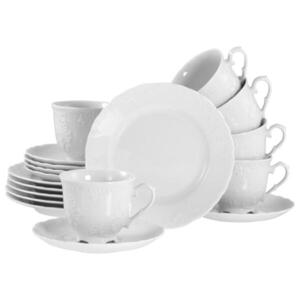 Creatable KÁVOVÁ SOUPRAVA Rokoko weiss 18dílné obraz