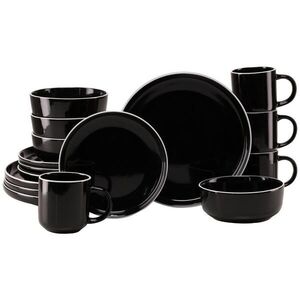 Creatable KOMBINOVANÁ SOUPRAVA Nordic Gourmet Schwarz 16dílné obraz