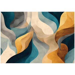 Wallarena FOTOTAPETA Art Deco Abstraktní Béžová 300x210 cm obraz