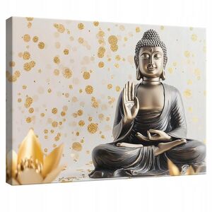 Wallarena OBRAZ na plátně Buddha Abstraktní Moderní 100x70 obraz