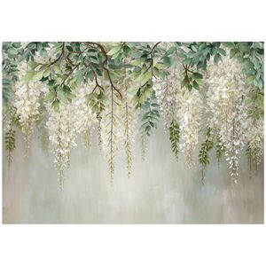 Wallarena FOTOTAPETA s listy visící zelené 200x140 cm obraz