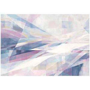 Wallarena ABSTRAKTNÍ moderní fialová fototapeta 350x250 cm obraz