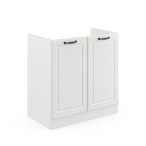 Vicco SKŘÍŇKA POD DŘEZ R-Line Bílý venkovský dům 80 cm bez pracovní desky obraz