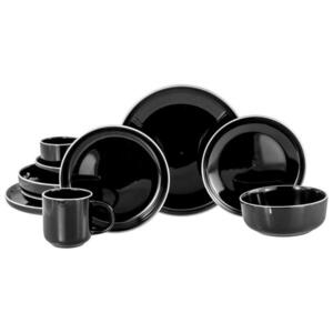 Creatable KOMBINOVANÁ SOUPRAVA Nordic Gourmet Schwarz 10dílné obraz