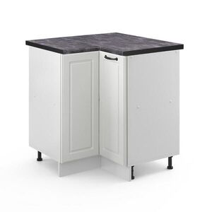 Vicco ROHOVÁ SKŘÍŇKA R-Line Bílý venkovský dům 75.6 cm , PD Antracit obraz
