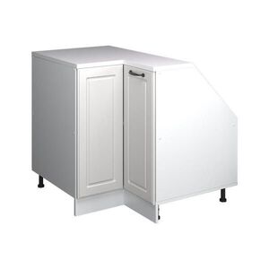 Vicco ROHOVÁ KUCHYŇSKÁ SKŘÍŇKA POD ŠIKMOU STŘECHU R-Line Bílý venkovský dům 75.6 cm s 1 dveřmi, korpus skříně hloubka 60 cm obraz