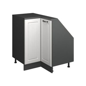 Vicco ROHOVÁ KUCHYŇSKÁ SKŘÍŇKA POD ŠIKMOU STŘECHU R-Line Bílý venkovský dům 75.6 cm s 1 dveřmi obraz