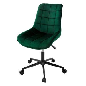 ML-DESIGN KANCELÁŘSKÁ ŽIDLE Samet Zelená obraz