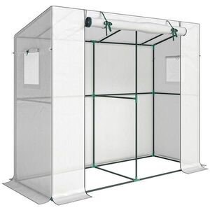 Outsunny SKLENÍK, 200L x 76Š x 170V cm obraz