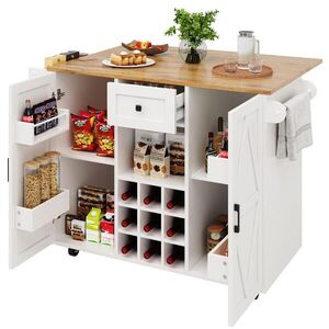 Redom JÍDELNÍ stůl 137, 5/40/95, 6 cm s výklopnou deskou a úložným prostorem, Bílá obraz