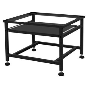 ML-DESIGN PODSTAVEC POD PRAČKU s výsuvnou odkládací plochou, černý, 62, 5 x 50, 1 x 40, 5 cm obraz