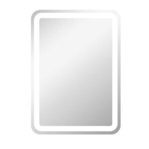 HOMCOM KOUPELNOVÉ ZRCADLO, 50 x 70 cm LED koupelnové zrcadlo se 3 barvami světla, dotykový spínač obraz