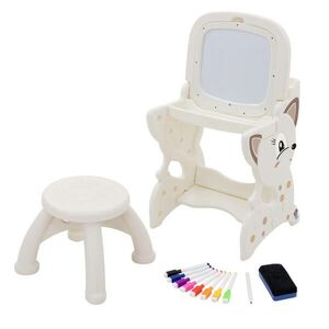 Joyz HRACÍ STOLEK bílý s LCD tabulí Dětská stolička a příslušenství obraz