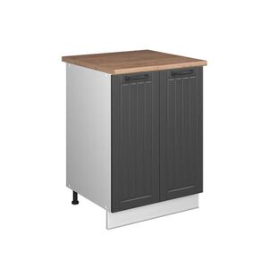 Vicco SKŘÍŇKA POD DŘEZ Fame-Line, Tmavě šedá/Bílá, 60 cm obraz