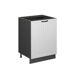 Vicco SPODNÍ SKŘÍŇKA KUCHYŇSKÉ LINKY Fame-Line, Bílý venkovský dům/Antracit, 60 cm 1 dvířka bez pracovní desky obraz