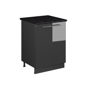 Vicco SKŘÍŇKA POD DŘEZ Fame-Line, Antracitový vysoký lesk/Antracit, 60 cm obraz