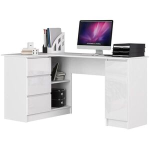 RAUMHIRSCH FURNITURE PSACÍ STŮL Bílý, lesklá bílá 77/155/85 obraz