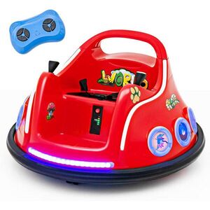 COSTWAY AUTOSCOOTER 12V pro děti červený obraz
