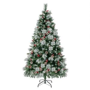 COSTWAY VÁNOČNÍ STROMEK 180 cm zelený obraz