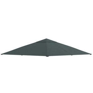 OKWISH STŘECHA na altán 298/295 cm tmavě šedá z polyesteru s UV ochranou obraz