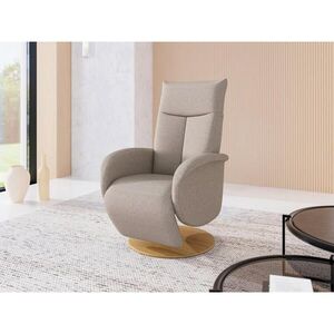 Sit & More RELAXAČNÍ KŘESLO, textil, šedohnědá obraz