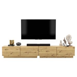 Meble Lindner SADA 2 TV stolků Enjoy Dub Artisan 240 cm se soklem obraz