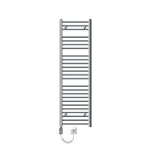 LuxeBath ELEKTRICKÝ KOUPELNOVÝ TOPNÝ TĚLESO Sahara 400x1500 mm, chrom, rovný, s topným tělesem 1200 W obraz