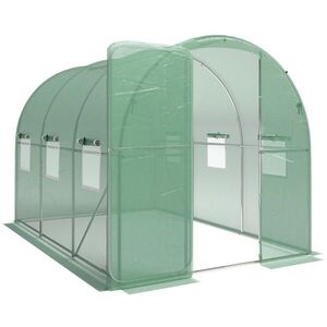 Outsunny SKLENÍK 3 x 2 x 2 m fóliový skleník s uzamykatelnými dveřmi obraz