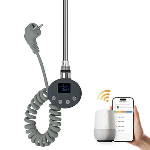 EMKE RADIÁTOR Topné těleso s termostatem, antracit, 1200 W, 83/6, 9/6, 2 cm obraz