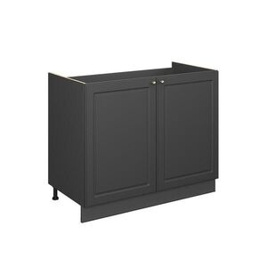 Vicco SKŘÍŇKA POD DŘEZ Fame-Line, Anthrazit-Gold Landhaus/Antracit, 100 cm bez pracovní desky obraz